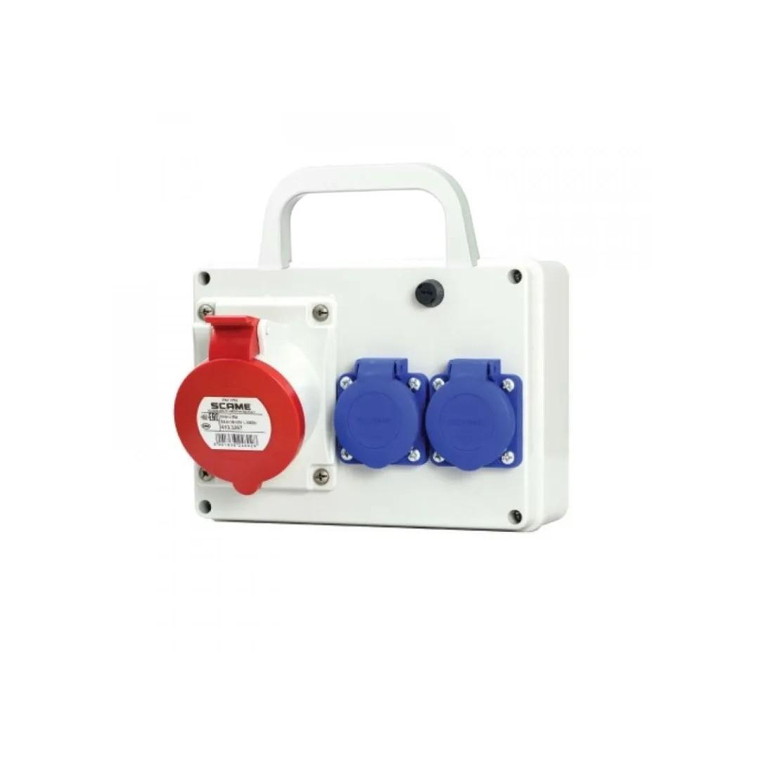 Priza electrica Scame Bloc cu 1 priză 623.RO0001 5P 32 A 230 V IP44