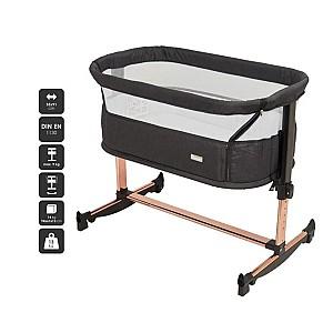 Patut copii BabyGo Co-sleeper Vivaldi Gold