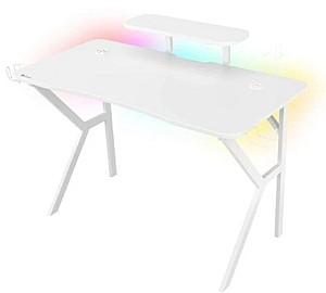 Masa gaming  Genesis RGB White