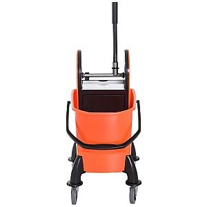 Carucior profesional pentru curatenie HomCom 720-011 (Orange)