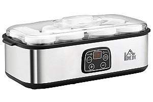 Aparat de facut iaurt HomCom 800-089V90 (Silver)
