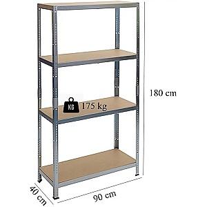 Rafturi pentru depozitare Strend Pro Regal RAT20 MS (Silver/Brown)
