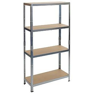 Rafturi pentru depozitare Strend Pro Regal Racks RAT20 HD (Silver/Natural)