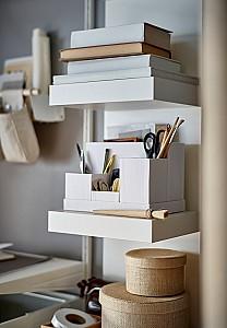 Etajera IKEA Lack 30x190 Alb