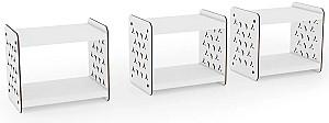Raft de perete MG-Plus Qutus White (Alb)