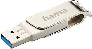 Stick memorie usb Hama C-Rotate Pro Silver (182489)