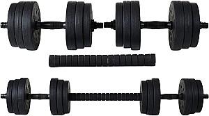 Haltera FUNFIT Dumbbell Set 2x10kg (4258)