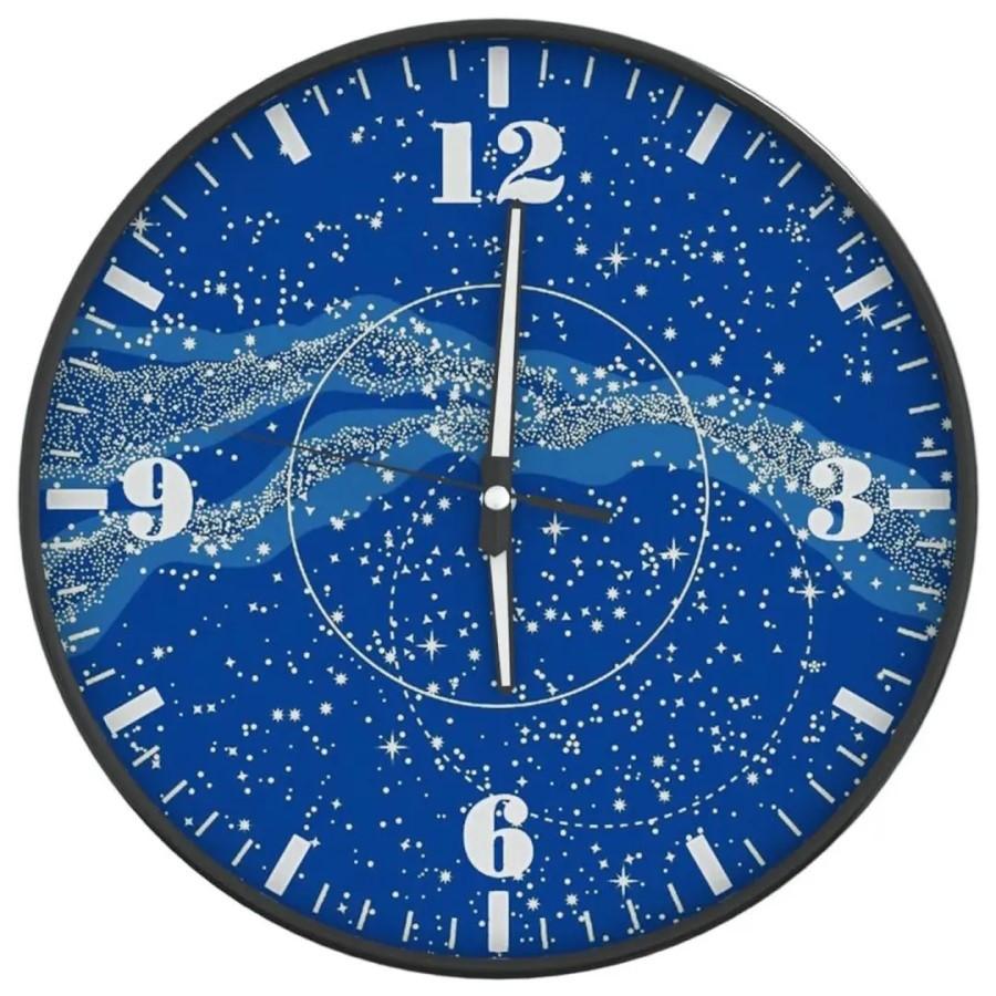 Ceas de perete VidaXL 4008409 (Blue)