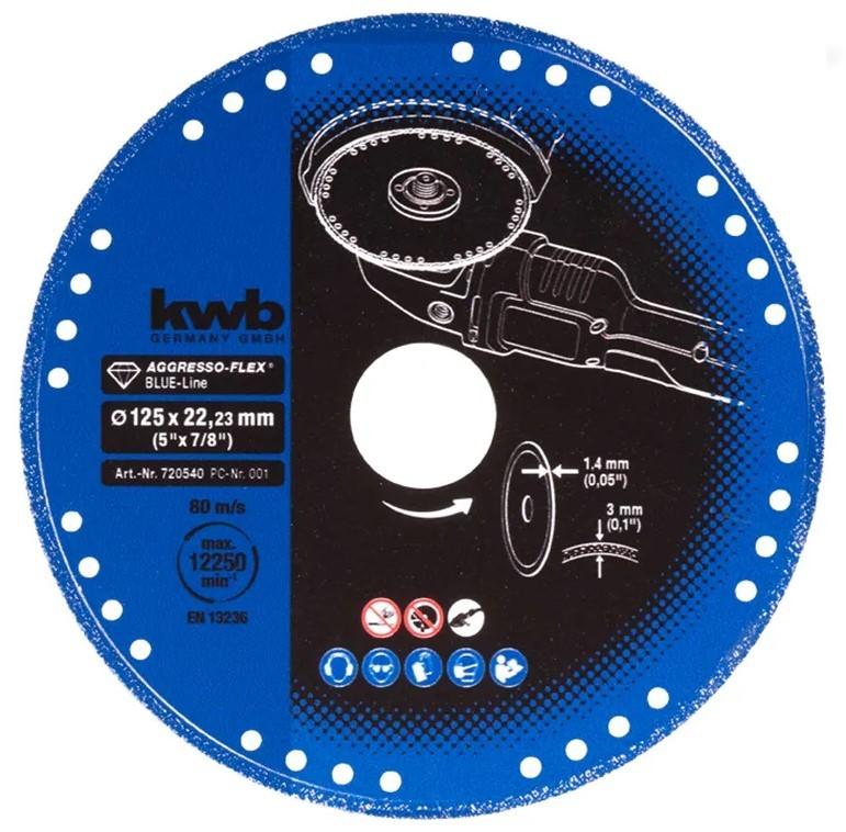 Disc de taiere KWB 125 * 22 mm
