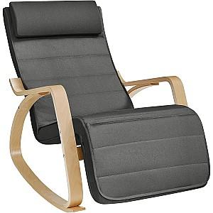 Fotoliu Songmics LYY10G (Dark Grey/Birch)