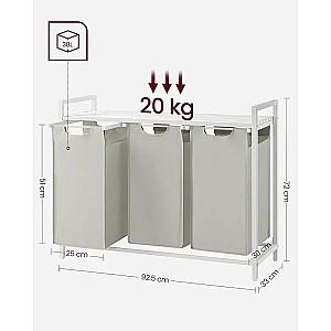 Cos de rufe Songmics BLH301W01 (White)