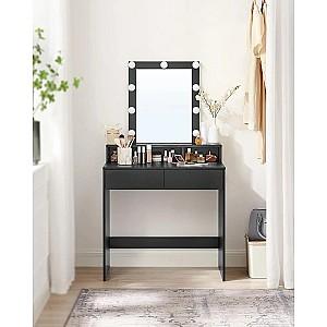 Masa de machiaj Vasagle RDT114T16 (Black)