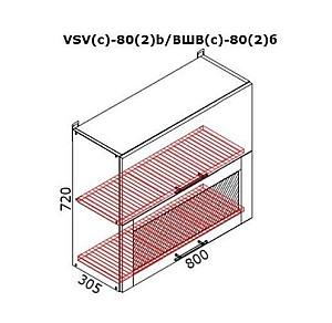Set mobila bucatarie PS Eco 4.1x0.9 m (MDF pelicula) Stejar Concordia