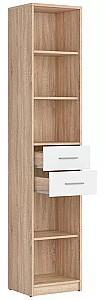 Etajera Yasen Nepo REG2S/40 Stejar Sonoma/Niphea Alba