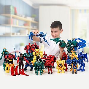 Figurina personaj Dinoster Jay Min 20cm cu armura (EU580834)