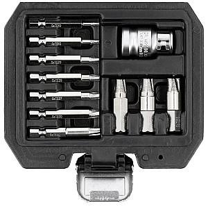 Set de extractoare Yato HEX  1/2'' - 3/8'' - 1/4''