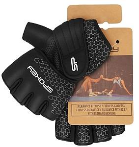 Manusi fitness Spokey Lava M Black 928975