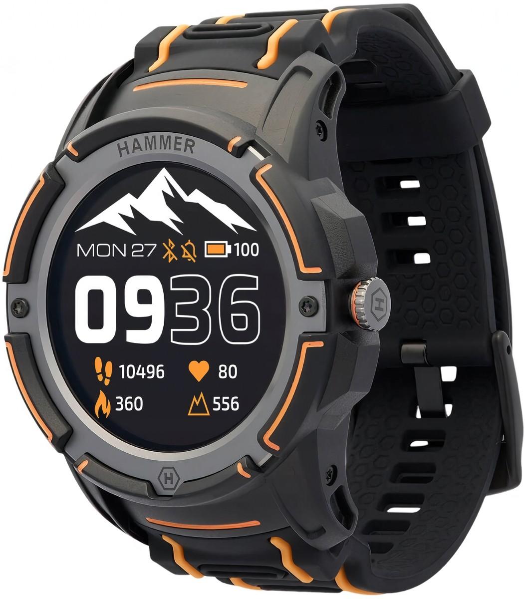 Ceas inteligent Hammer Smart Watch Plus Black