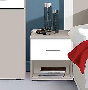Noptiera Modern Francesca 45 cm (Cashmere/White)