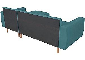 Canapea coltar Modern Leo Alaska 86 (Turquoise)