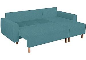 Canapea coltar Modern Leo Alaska 86 (Turquoise)