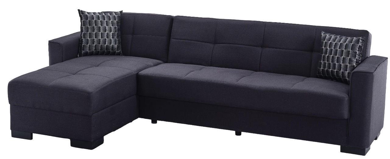 Canapea coltar Fabulous Porto 58-002 Dark Gray