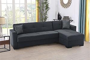 Canapea coltar Fabulous Porto 58-002 Dark Gray