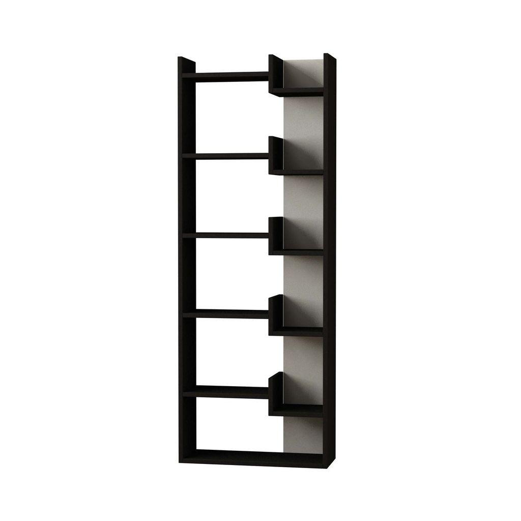 Etajera DECO Oppa Anthracite/White