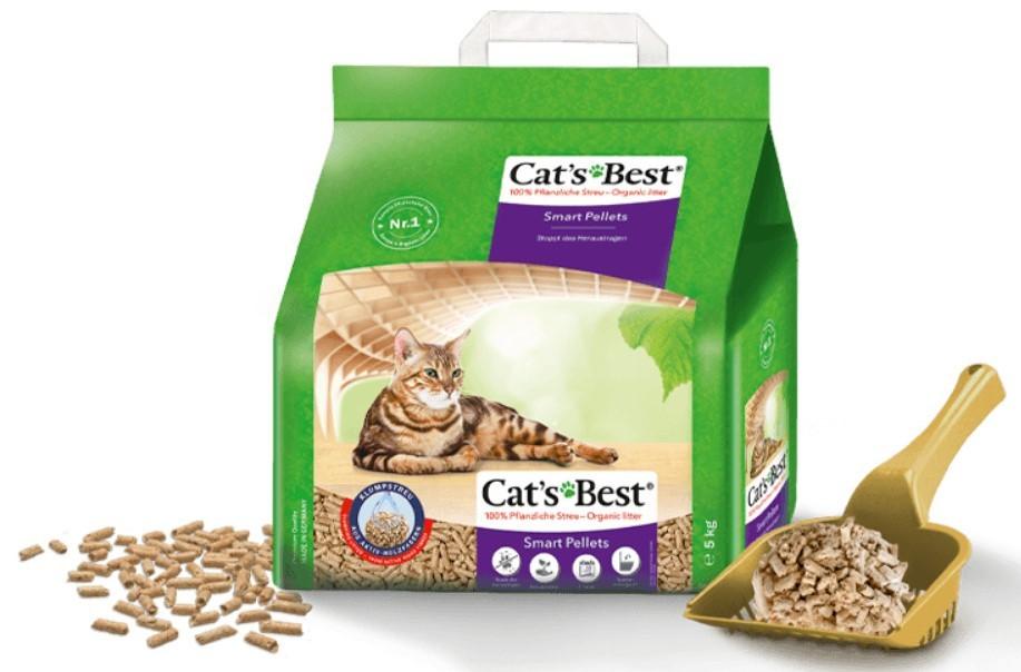 Asternut pentru litiere Cat's Best SMART PELLETS 10l 5kg