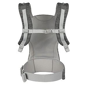 Marsupiu pentru bebelusi Kikka Boo Hoody Fly Knit Grey
