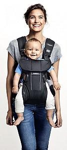 Marsupiu pentru bebelusi BabyBjorn One Denim Grey