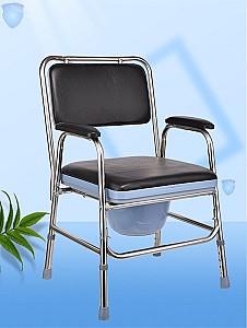Scaun de baie pentru persoane cu dizabilitati 4Life AT48 Black