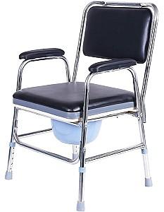 Scaun de baie pentru persoane cu dizabilitati 4Life AT48 Black