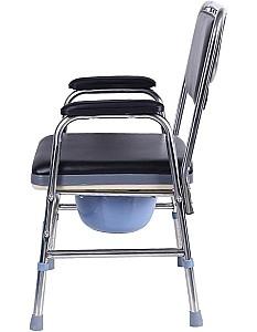 Scaun de baie pentru persoane cu dizabilitati 4Life AT48 Black