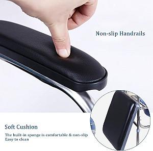 Scaun de baie pentru persoane cu dizabilitati 4Life AT48 Black