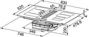Plita incorporabila electrica Franke FMA 8381R HI ( 340.0705.337 )