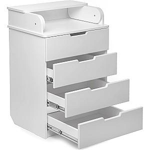 Comoda copii Happy Baby 600 MDF Alb