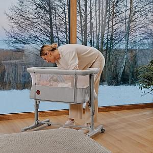Patut copii Lionelo Aurora Beige Sand