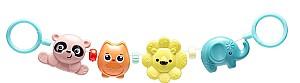 Covoras de joaca copii Lionelo Anika Plus Blue Yellow