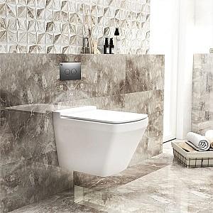 Vas WC Bien Banyo Neptun No-Rim Alpine White+Capac Salno