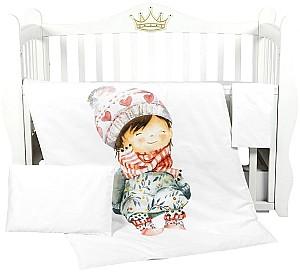 Lenjerie de pat PernaMea Premium Little Girl (3 piese)
