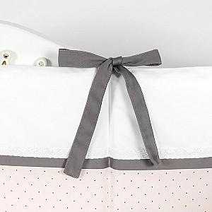 Lenjerie de pat PernaMea Renaissance Buline Roz (8 piese)
