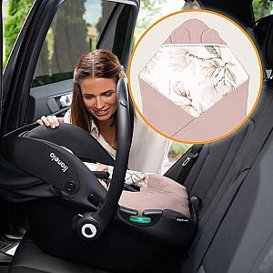 Plic pentru bebelusi Lionelo Travel Beige Magnolia