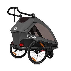 Carucior pentru gemeni Lionelo Cama Grey Graphite