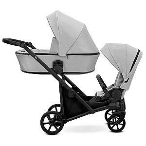 Carucior pentru gemeni Kunert Brav Duo Black