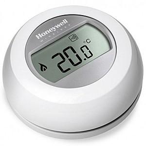 Termostat de camera Honeywell Round T87RF2033 suplimentar la BDR91