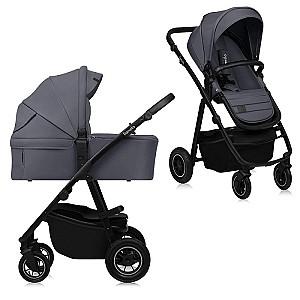Carucior 2 in 1 Lionelo Amber Plus Grey Graphite