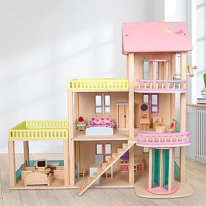 Casuta pentru papusi 4Play Dolls' house AT104