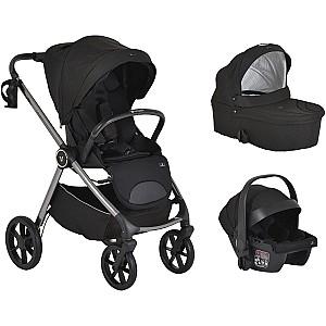 Carucior 3 in 1 Moni Unique Carbon Black