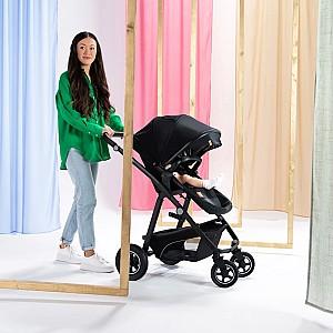 Carucior 3 in 1 Lionelo Bianka Black Onyx